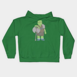 Ork (green) Kids Hoodie